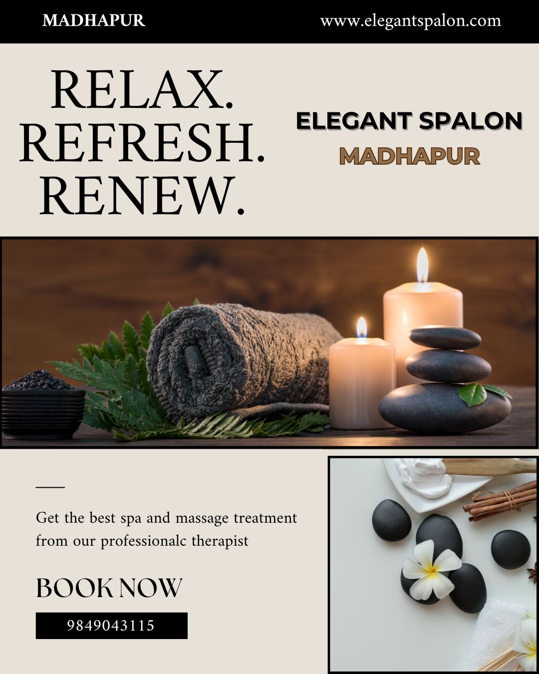 Best massage spa for stress relief Hyderabad